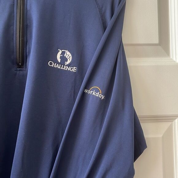 Navy Workday Pullover - Picture 3 of 3